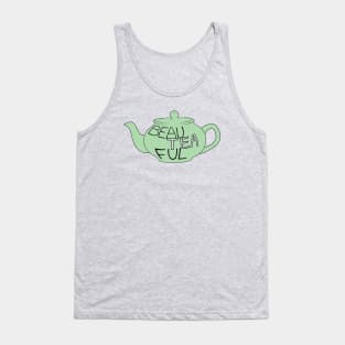 Green teapot Tank Top